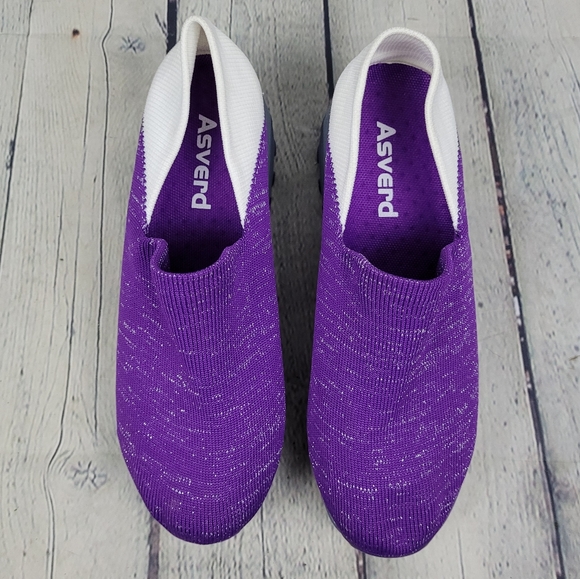 ASVERD | knit flyknit slip-on lightweight sneakers - Picture 2 of 10